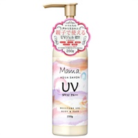 ママアクアシャボン フラワーアロマウォーターの香り UVモイストジェル