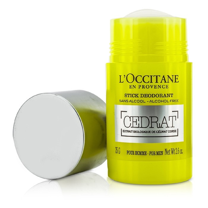 Дезодорант стик отзывы. L'Occitane Cedrat дезодорант. Дезодорант-стик цедрат l'Occitane 75 г. Дезодорант мужской loccitane Cedrat. Локситан стик дезодорант.