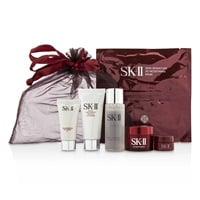 SK II Promotion Set: Cleanser 20g + Clear Lotion 30ml + Stempower 15g + Stempower Eye Cream 2.5g + 3D Mask 1pc+ Surge UV 8.4g 6pcs